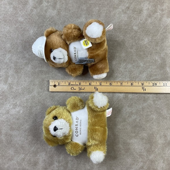 Conrad Bear Hong Kong Hotel Stuffed Animals Teddy  Memorabilia Lot Of 2‎ - Picture 10 of 10